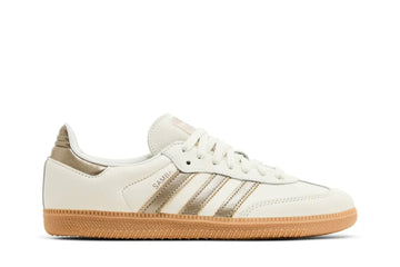 Adidas Samba OG Off White Cyber Metallic Branco
